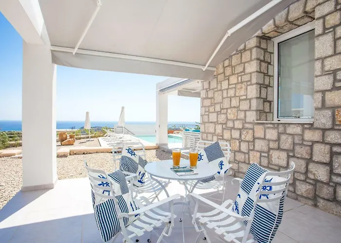 Sea View With Private Pool Horizontes * Kalithies