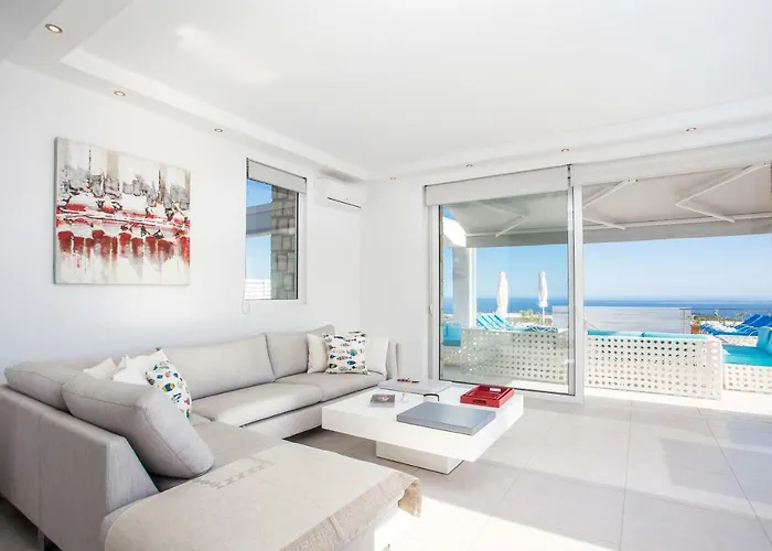 Sea View With Private Pool Horizontes Villa Kalithies