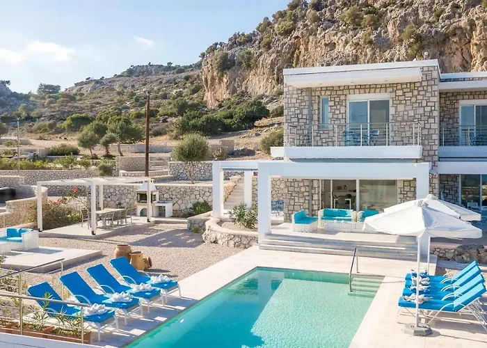 Sea View With Private Pool Horizontes Villa Kalithies