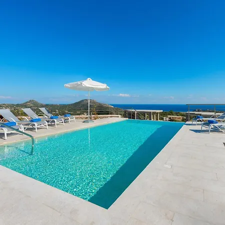 فيلة Sea View With Private Pool Horizontes Kalithies