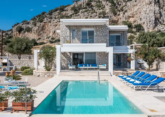 فيلة Sea View With Private Pool Horizontes Kalithies