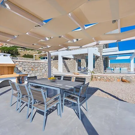 别墅 Sea View Villa With Private Pool Horizontes Kalithies