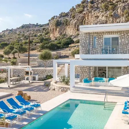Sea View With Private Pool Horizontes Villa Kalithies