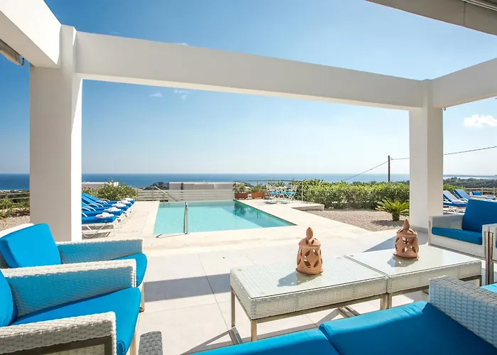 Sea View With Private Pool Horizontes Калитиес