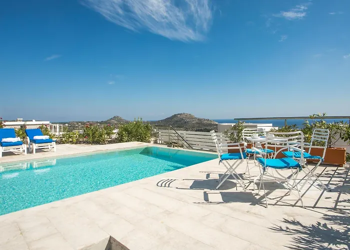 Вилла Sea View With Private Pool Horizontes Калитиес